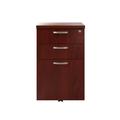 Bush Business Furniture Office In An Hour 16"W 3 -Drawer Mobile File Cabinet Wood in Brown | 25.37 H x 15.979 W x 20.079 D in | Wayfair WC36453-03