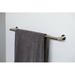 Ginger Kubic 18" Wall Mount Towel Bar Metal in Gray | 1.8 H x 3.4 D in | Wayfair 4602/SN