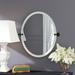 Moen Gilcrest Tilting Wall Mirror | 26 H x 23.87 W x 2.97 D in | Wayfair DN0892ORB