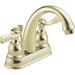 Delta Windemere Centerset Bathroom Faucet w/ Drain Assembly, 2-handle Bathroom Sink Faucet in Yellow | Wayfair B2596LF-PB