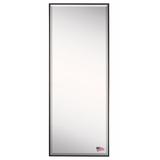 Wade Logan® Derosier Floor Full Length Mirror Metal in White | 58 H x 20 W x 0.88 D in | Wayfair DBYH5343 36889825