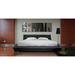 Greatime Tufted Platform Bed Upholstered/Faux leather in Brown | 35.4 H x 85 W x 99 D in | Wayfair B1053-5EKDB