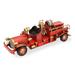 Cheungs Decorative Fire Engine Metal in Gray/Red | 6 H x 17 W x 5 D in | Wayfair JA-0146