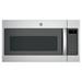 GE Appliances 30" 1.9 cu. ft. Over-the-Range Microwave w/ Sensor Cooking, Stainless Steel in Gray | 16.31 H x 29.87 W x 15 D in | Wayfair