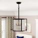 Everly Quinn 4 - Light Drum Chandelier Metal in Brown | Wayfair EYQN1496 38869913