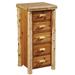 Fireside Lodge Premium Cedar 5 Drawer Lingerie Chest Wood in Brown | 53 H x 24 W x 21 D in | Wayfair 12036-P