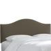 House of Hampton® Brighton Nail Button Arc Upholstered Panel Headboard Velvet | 51 H x 74 W x 4 D in | Wayfair HOHN3842 27439124