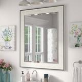 Charlton Home® Traditional Accent Mirror Wood in Brown | 31 H x 25 W x 1.25 D in | Wayfair 225907B3160641DCB3588CAAEB579D35