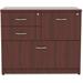 Lorell Essentials Series 4-Drawer Lateral Filing Cabinet Wood in Brown | 29.5 H x 35.5 W x 22 D in | Wayfair LLR69540