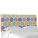 Hokku Designs Aayza Panel Headboard Upholstered/Linen in Black | 51 H x 56 W x 4 D in | Wayfair LATR4704 33121103