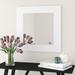 Latitude Run® Modern & Contemporary Wall Mirror Wood in Brown | 29.5 H x 29.5 W x 0.75 D in | Wayfair LATR8217 34487785