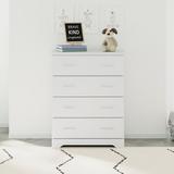 Storkcraft Brookside 4 Drawer Chest Wood in White | 39.75 H x 30.95 W x 16.3 D in | Wayfair 03664-101