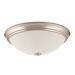 Lithonia Lighting Essentials 1 - Light Simple Bowl LED Flush Mount Glass in Gray | 4.5 H x 14 W x 14 D in | Wayfair FMDECL 14 20840 BN M4