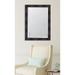 Melissa Van Hise Resin Frame Wall Mirror Resin in Gray/White | 46 H x 36 W x 1.75 D in | Wayfair MIR3172436