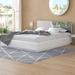 Orren Ellis Nikhat Platform Bed Wood in Brown/White | 44 H x 72 W x 84 D in | Wayfair ORNE3235 41927276