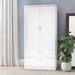 South Shore Acapella Armoire Wood in White | 71 H x 33 W x 19.5 D in | Wayfair 5350038