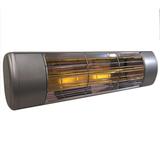 SUNHEAT International Original Sun Heat 5100 BTU Electric Ceiling Mounted Patio Heater in Gray | 5 H x 19 W x 5 D in | Wayfair 901315120