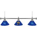 Trademark Global University of Kentucky 3 - Light Pool Table Linear Pendant, Metal in Gray | 9.5 H x 60 W x 14 D in | Wayfair KY603