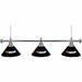 Trademark Global NASCAR 3-Light Pool Table Cone Pendant, Metal in Gray | 9.5 H x 60 W x 14 D in | Wayfair NASCAR603