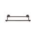 Top Knobs Edwardian Bath Double 26 1/2" Wall Mounted Towel Bar Metal in Brown | 6.5 D in | Wayfair ED9ORBA