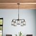 Williston Forge Adriana 5-Light Shaded Chandelier Classic/Traditional Chandelier Glass/Metal | Wayfair WLFR4100 42066479