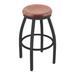 Holland Bar Stool 802 Misha Swivel Bar Stool Wood/Metal in Gray | 19 W x 19 D in | Wayfair 80230PWMedOak