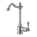 Whitehaus Collection Single Handle Kitchen Faucet in Gray | 3.5 W x 2.12 D in | Wayfair WHFH-C1006-C