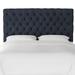 Willa Arlo™ Interiors Deeanna Velvet Panel Headboard Upholstered/Velvet in Brown | 54 H x 74 W x 4 D in | Wayfair WRLO6745 40762627