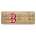 Boston Red Sox Wood Print Wireless USB Keyboard