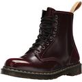 Dr. Martens Women's Vegan 1460 Classic Boots, Red Cherry Red Cambridge Brush 600, 4 UK