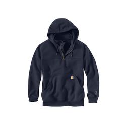 Carhartt Men's Rain Defender Loose Fit Heavyweight 1/4 Zip Hoodie, New Navy SKU - 738537