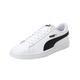 PUMA Unisex Smash V2 L Low-Top Trainers, PUMA White-PUMA Black, 8 UK