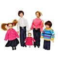 Melody Jane Dolls House Modern Casual Family Miniature Porcelain People Figures