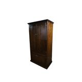 Breakwater Bay Neasa Solid Wood Armoire Desk Wood in Green | 71 H x 38 W x 22.5 D in | Wayfair BKWT2055 39859350