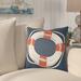 Breakwater Bay Czerwinski Indoor/Outdoor Throw Pillow in Red/Blue | 0.25 D in | Wayfair C026646848DE44CA8B1FF44C96F64D3E