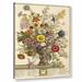 Alcott Hill® November from Twelve Months of Flowers Graphic Art on Wrapped Canvas in Green/Yellow | 24 H x 18 W x 2 D in | Wayfair