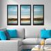 Breakwater Bay Scape 309' Framed Acrylic Painting Print Multi-Piece Image on Acrylic in Blue/Brown | 33.5 H x 52.5 W x 1 D in | Wayfair