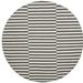 Gray/White 72 x 0.25 in Area Rug - Birch Lane™ Ilona Striped Cotton Ivory/Gray Area Rug Cotton | 72 W x 0.25 D in | Wayfair BKWT4472 44774868