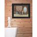 August Grove® Country Bath Framed Wall Art for Living Room, Home Wall Decor Framed Print by Pam Britton Paper, in Brown | Wayfair AGTG3424 42833407