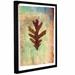 Alcott Hill® 'Leaf VI' Framed Painting Print on Wrapped Canvas in White | 48 H x 36 W x 2 D in | Wayfair ACOT6998 40023004