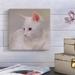 August Grove® ' Kitten' Painting Print on Canvas in White | 18 H x 18 W x 2 D in | Wayfair AGGR2625 37978134