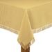 August Grove® Chesnut Gingham 100% Cotton Tablecloth in Yellow | 52 D in | Wayfair 15605D5E7402474A9CCFAB4BED2FCD4F