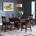 Lark Manor™ Lavon 5-piece Wood Dining Room Set Wood in Gray/Brown | Wayfair E6EF82B0B000454FAEE1A1A4E0B378D2
