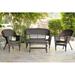 August Grove® Cecilton 4 Piece Rattan Sofa Seating Group w/ Cushions Synthetic Wicker/All - Weather Wicker/Wicker/Rattan | Outdoor Furniture | Wayfair