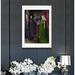 Astoria Grand 'Arnolfini Portrait' Framed Painting Print Paper in White | 36 H x 24 W x 0.5 D in | Wayfair ASTG3264 32176827