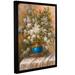 Astoria Grand 'Elegant Floral I' Painting Print Canvas, Cotton | 24 H x 18 W x 2 D in | Wayfair ATGD5721 40023906