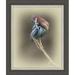 Ashton Wall Décor LLC 'Green Heron' Framed Photographic Print on Wrapped Canvas Canvas, Wood in Blue/Gray | 24.5 H x 20.5 W x 1.13 D in | Wayfair
