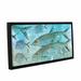 Bay Isle Home™ Tarpon Lagoon - Print on Canvas Canvas, Crystal in White | 18 H x 36 W x 2 D in | Wayfair BAYI2289 28743603