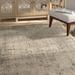 Gray/White 79 x 0.5 in Area Rug - Williston Forge Mahfuze Oriental Beige/Charcoal Area Rug | 79 W x 0.5 D in | Wayfair