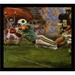 Buy Art For Less 'When I Grow Up I Want to Be a Football Player II' Framed Print Paper in Black/Brown/Green | 24 H x 24 W x 1 D in | Wayfair